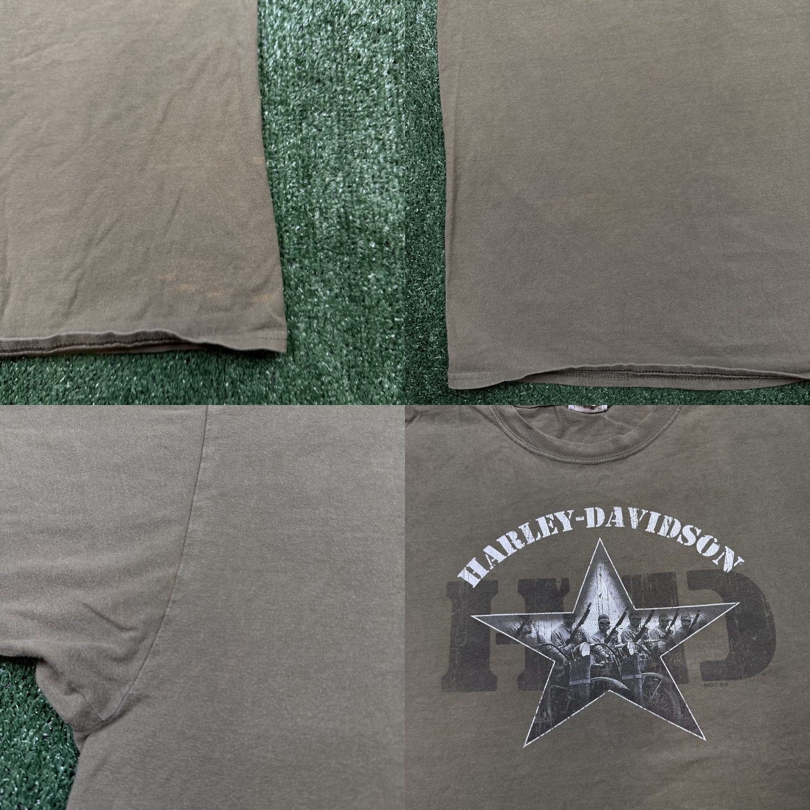 Harley Davidson Vintage Harley Davidson Shirt Men's Size 2XL Green Y2k Graphic Short Sleeve Size US L / EU 52-54 / 3 - 8 Thumbnail