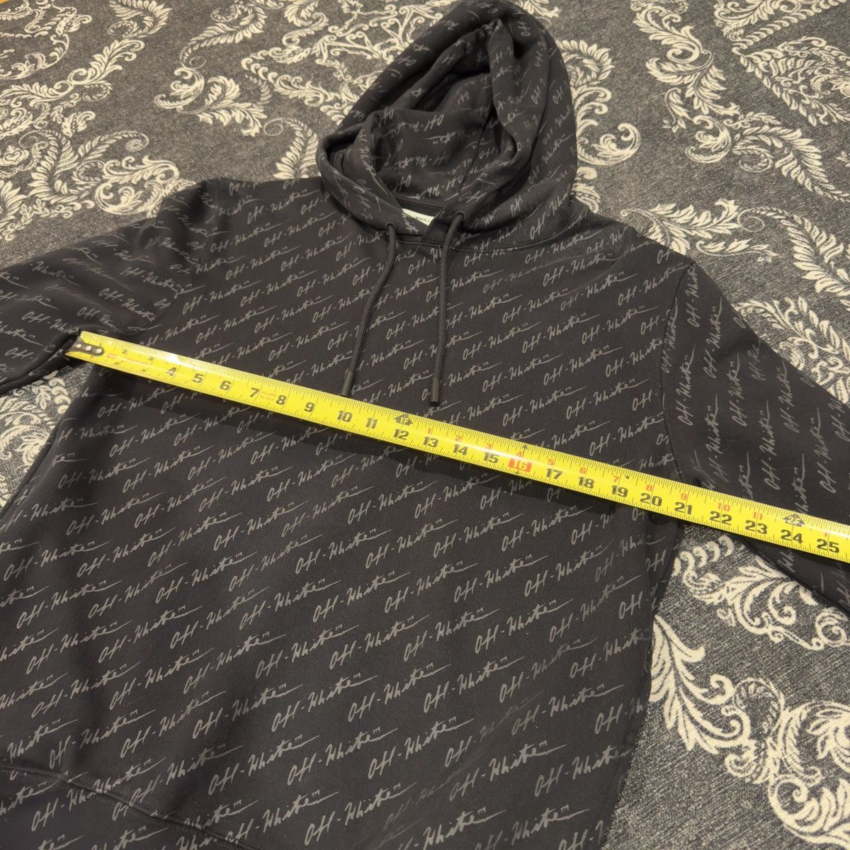 Off-White Off-White Logo-Print Hoodie Size US M / EU 48-50 / 2 - 14 Thumbnail