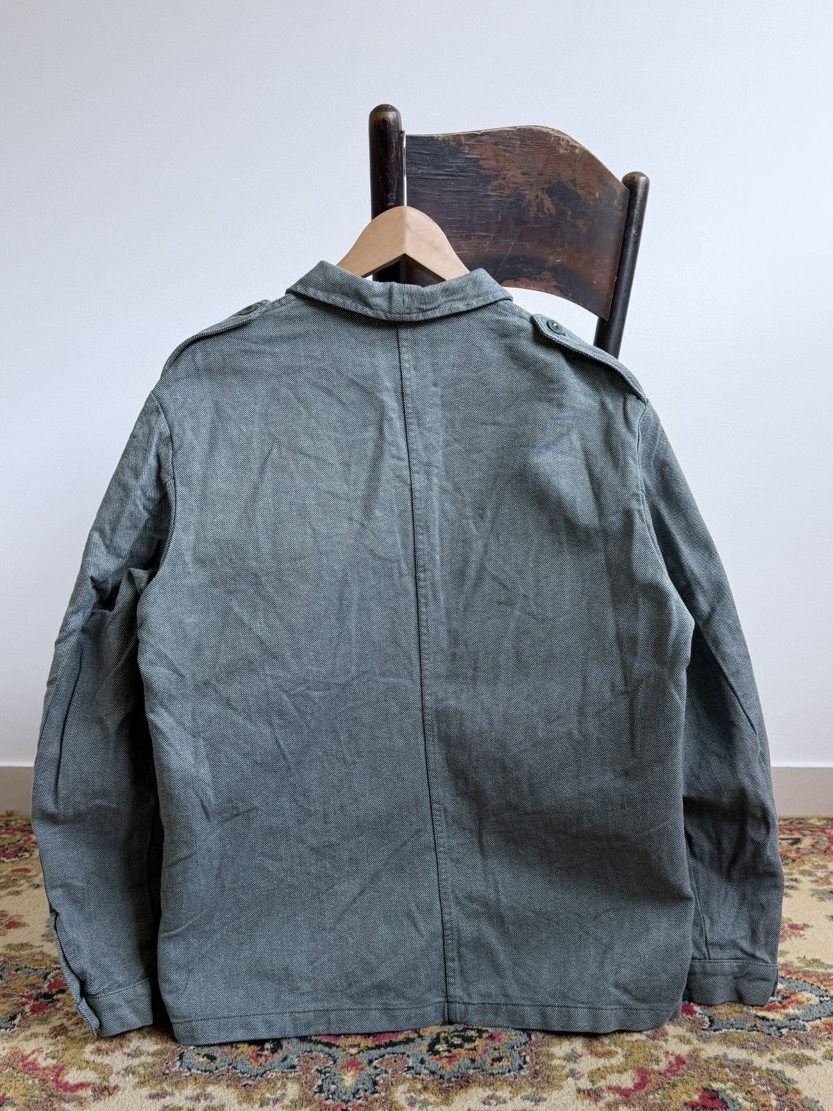 Vetra Vintage 80s Swiss Military Workwear Chore Jacket Size US XL / EU 56 / 4 - 3 Thumbnail