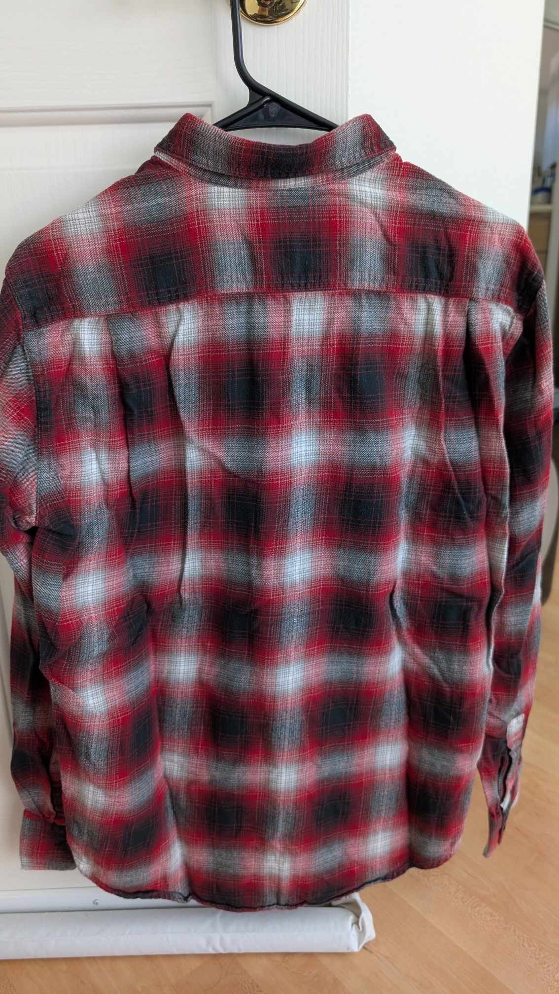 Uniqlo Uniqlo Patterned Flannel Longsleeve Shirt Red Size US S / EU 44-46 / 1 - 2 Thumbnail