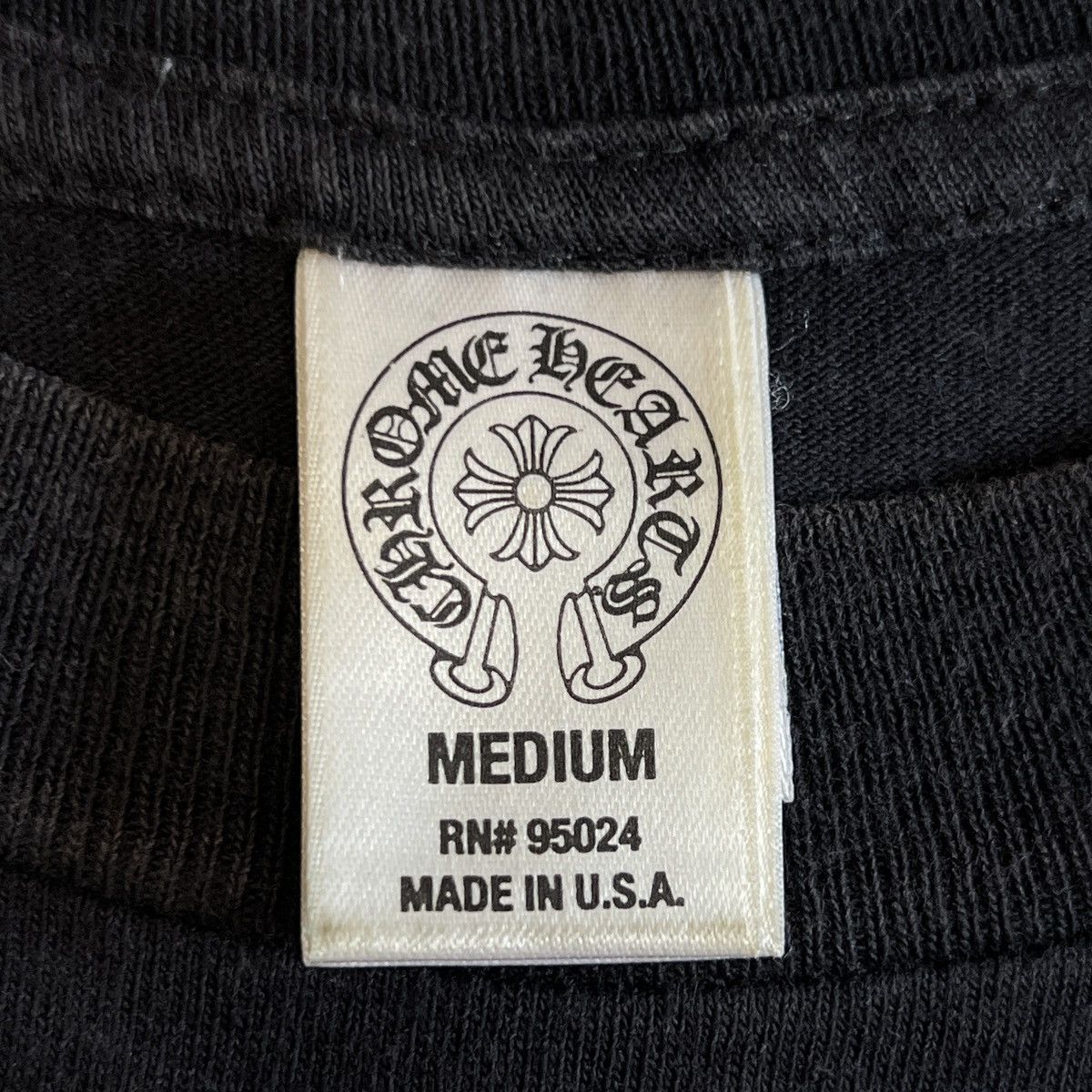 Chrome Hearts Chrome Hearts Cross vintage Tee Size US M / EU 48-50 / 2 - 13 Thumbnail