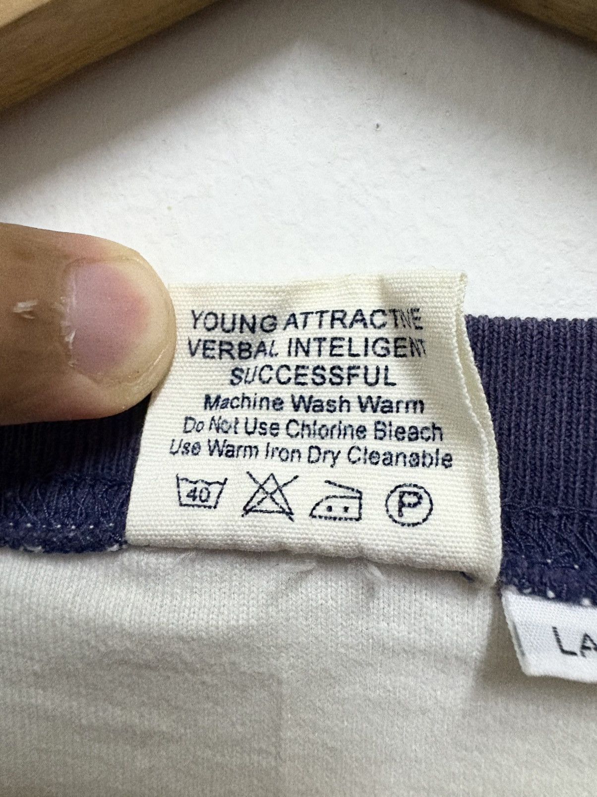 Japanese Brand × Seditionaries × Vintage 2000’s Stunning - Masturbate Horny Raglan T-Shirt Size US L / EU 52-54 / 3 - 9 Thumbnail