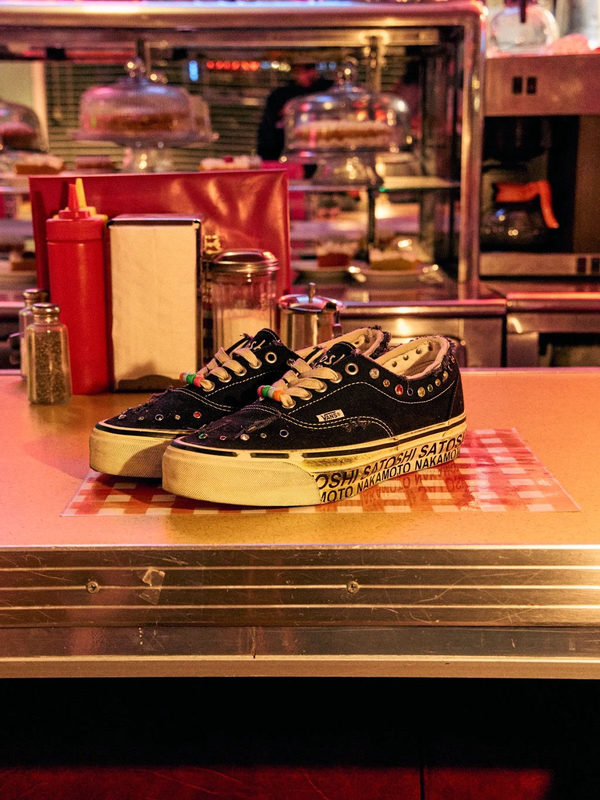 Satoshi Nakamoto × Vans Satoshi Gems Vans Sneakers Size US 11 / EU 44 - 2 Thumbnail