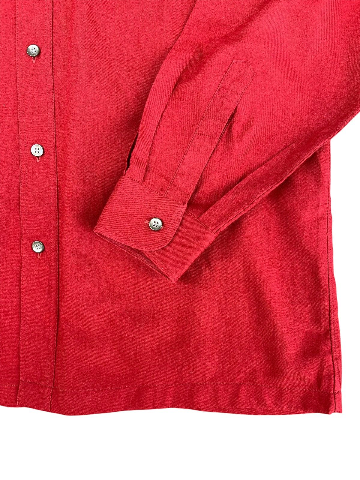 Dior Vintage Christian Dior Monsieur Button Up Shirt Red Size US L / EU 52-54 / 3 - 2 Thumbnail
