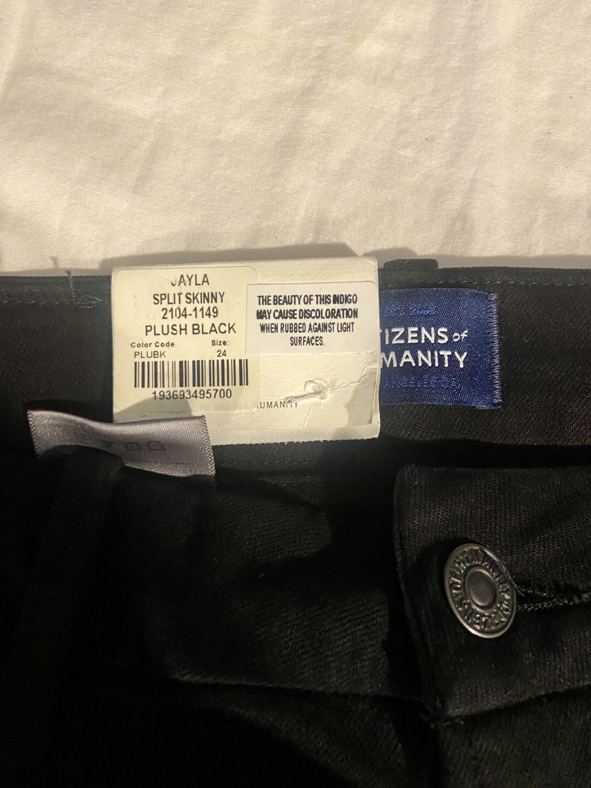 AG Adriano Goldschmied AG wax coated jeans Size 24" / US 00 / IT 34 - 22 Thumbnail
