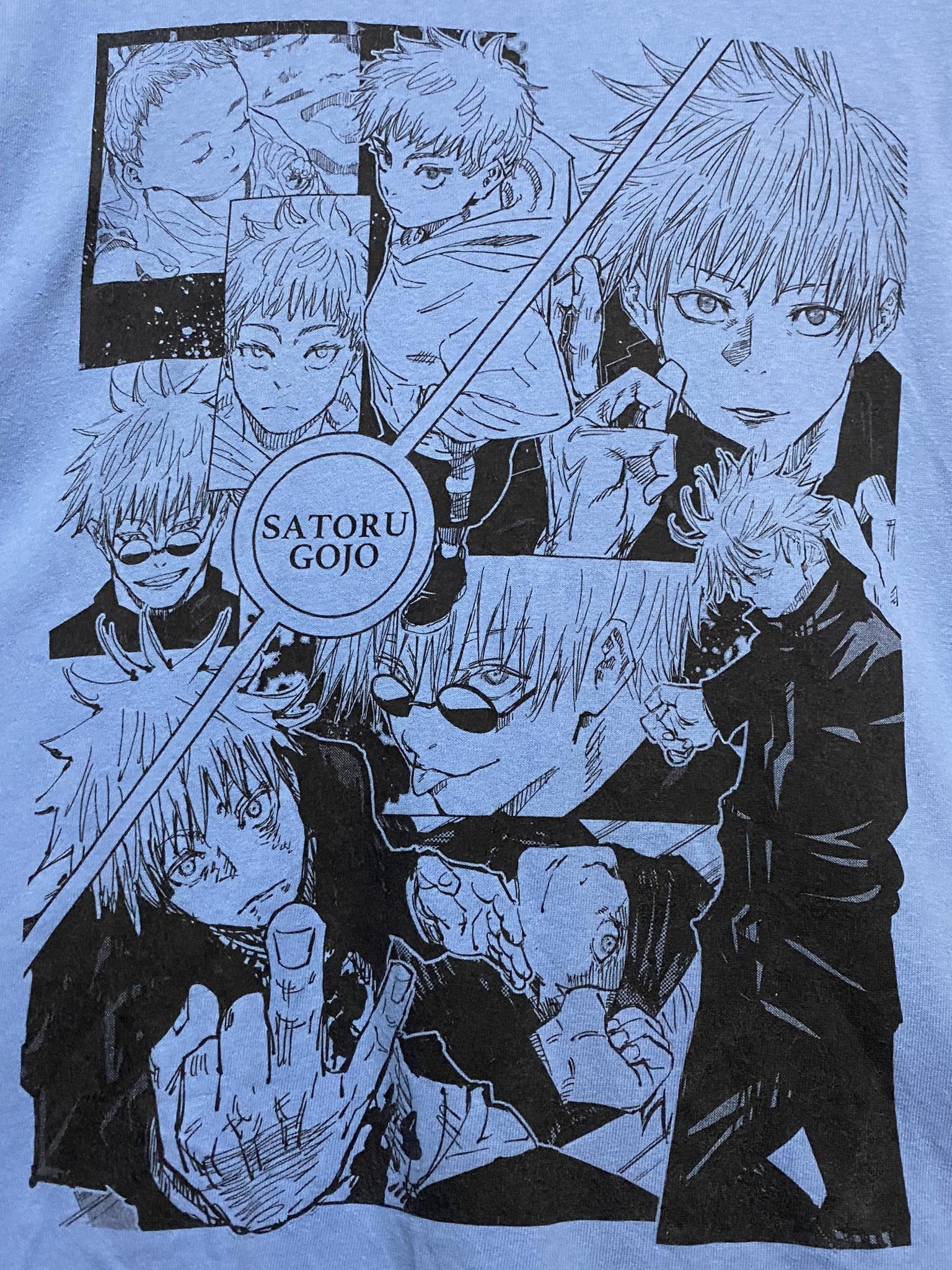 Anime Jujutsu Kaisen Satoru Gojo Anime Shirt Size US M / EU 48-50 / 2 - 2 Thumbnail