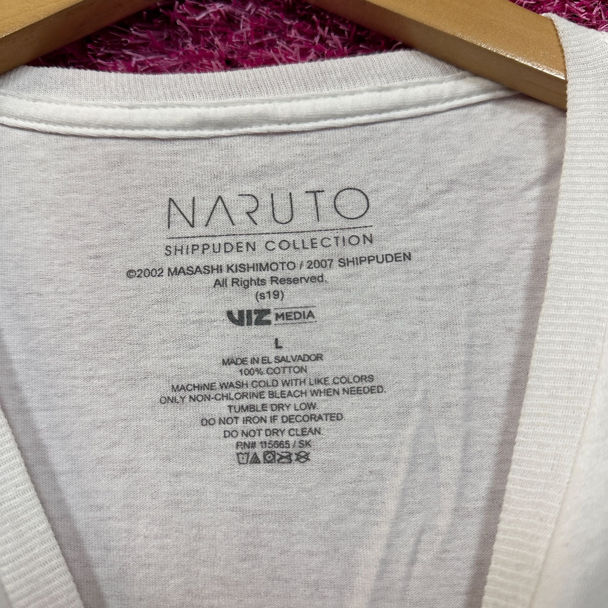 Anime Naruto Uzumaki Hidden Leaf Hero Naruto Shippuden Anime Tee L Size US L / EU 52-54 / 3 - 4 Thumbnail