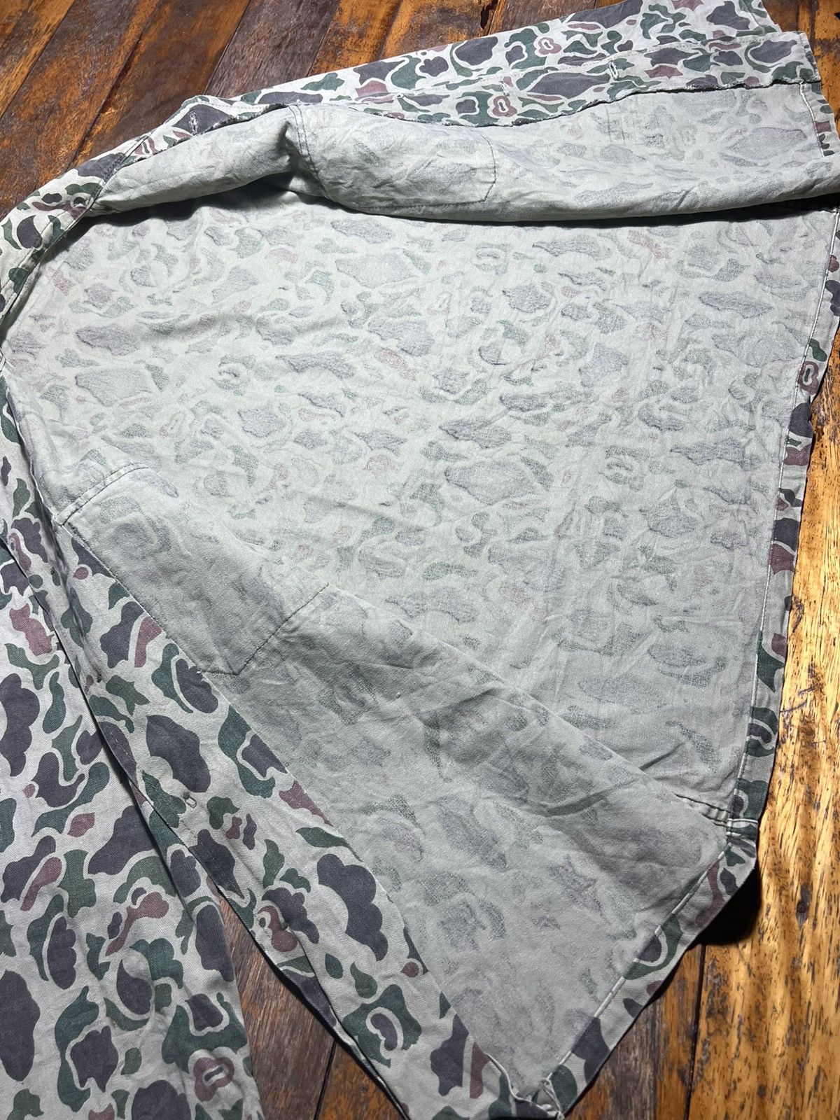 Vintage Vintage Army Camo Duck(Korean) Size US S / EU 44-46 / 1 - 9 Thumbnail