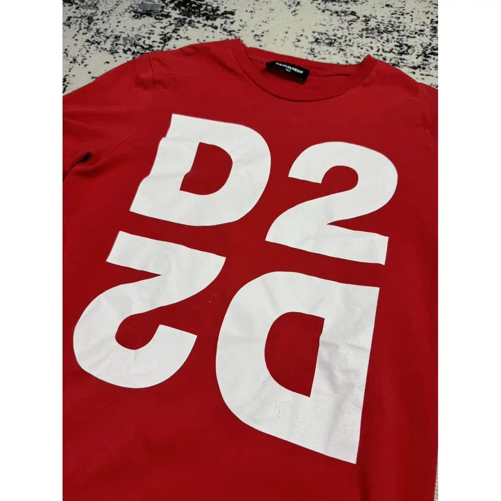Dsquared2 Dsquared2 Tshirt Red Size fit XS Size XS / US 0-2 / IT 36-38 - 3 Thumbnail