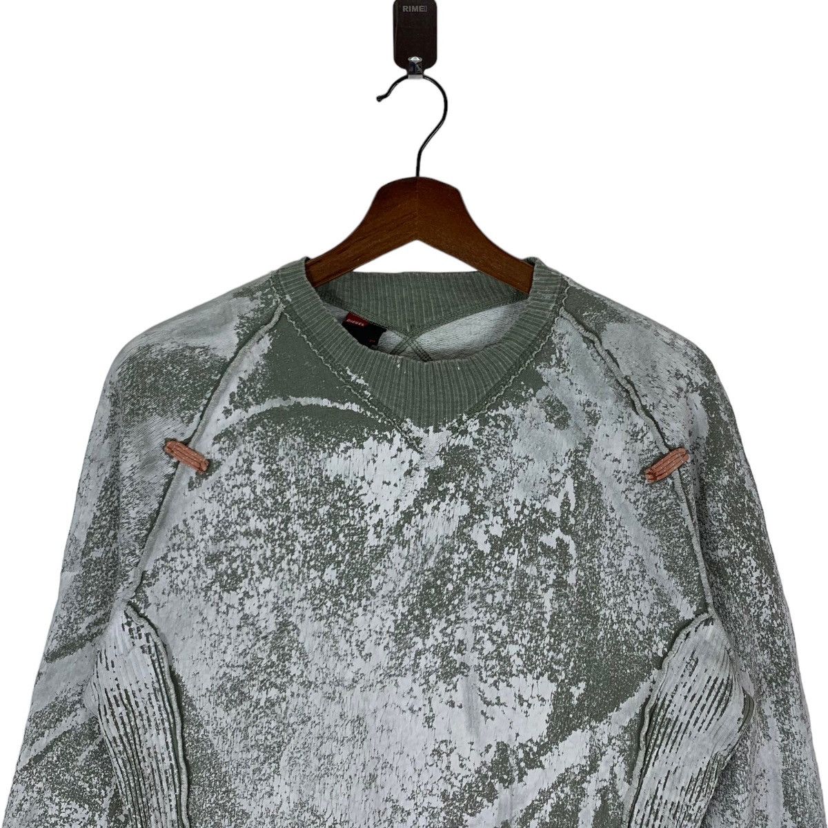 Diesel × Vintage DIESEL PAINTING ART FULL PRINT CREWNECK Size US S / EU 44-46 / 1 - 3 Thumbnail