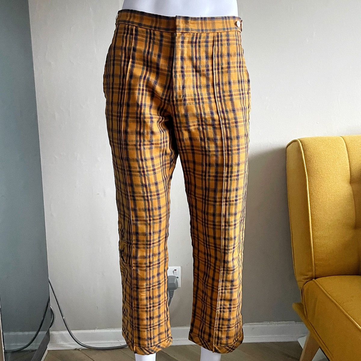 Comme des Garcons Homme Plus Comme des Garçons Homme Plus Vintage Punk Tartan Trousers Size US 30 / EU 46 - 6 Thumbnail