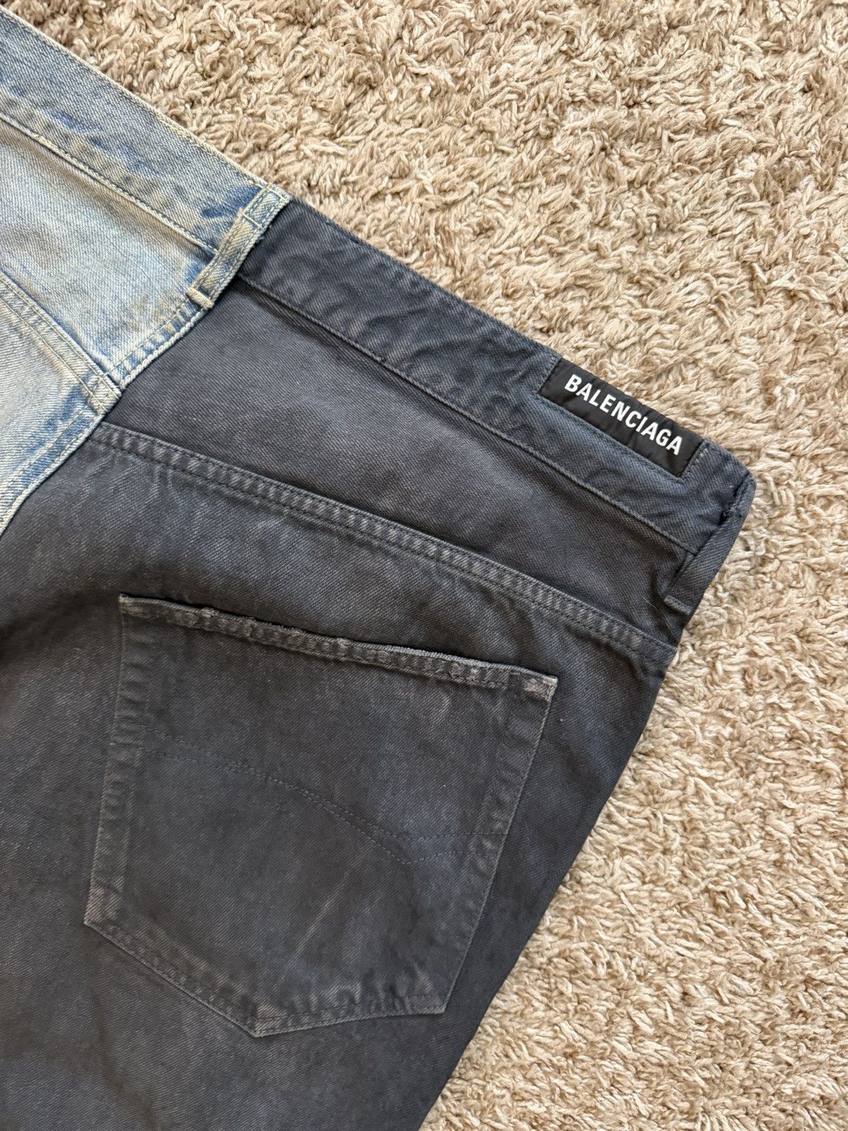 Balenciaga Balenciaga Fifty-Fifty Jeans Size US 32 / EU 48 - 3 Thumbnail