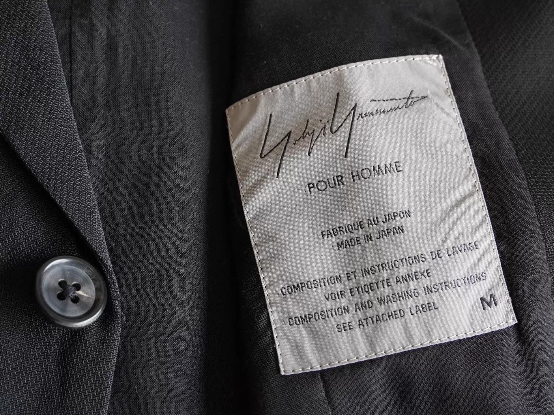Yohji Yamamoto Yohji Yamamoto 97SS White Line Jacket M Size US M / EU 48-50 / 2 - 5 Thumbnail
