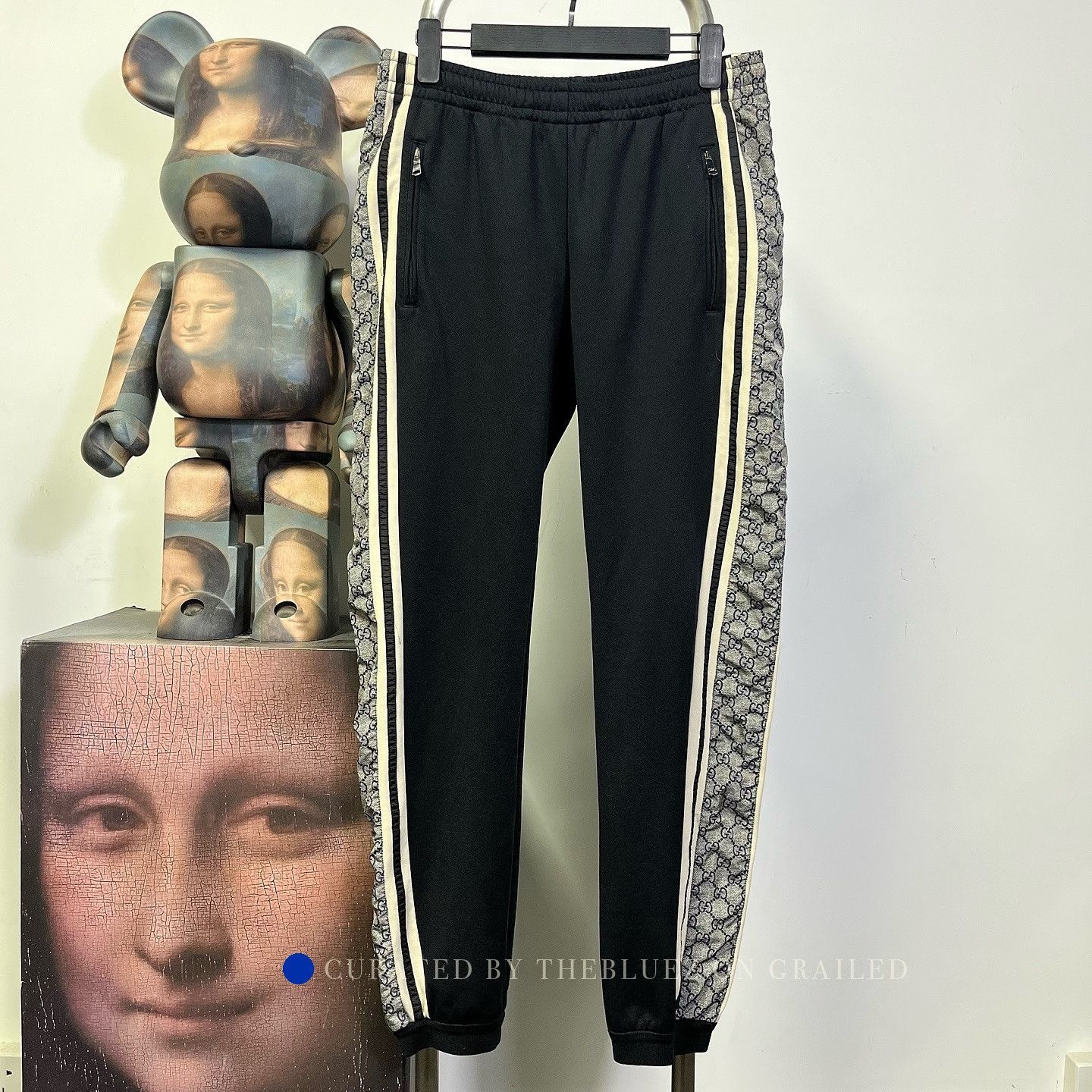 Gucci Black Technical Jersey Joggers Size US 30 / EU 46 - 1 Thumbnail