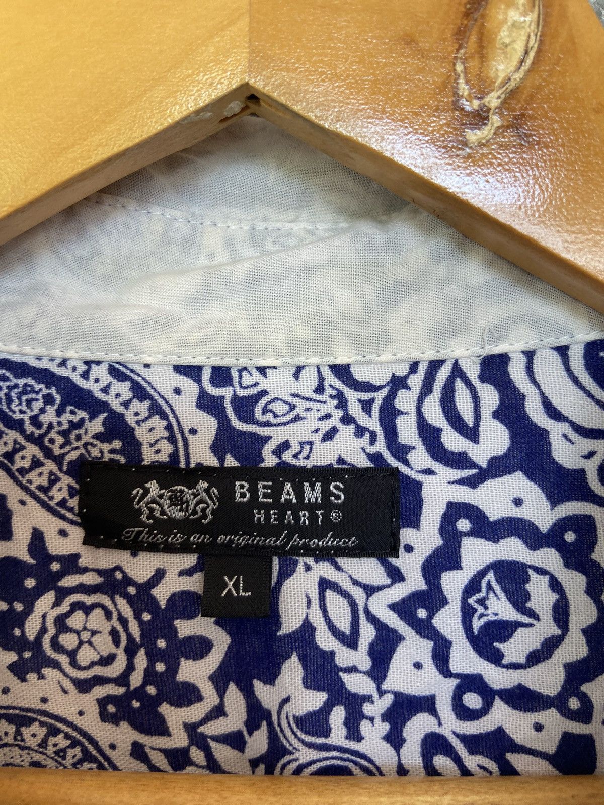 Beams Plus Beams Paislee shirt button up Size US L / EU 52-54 / 3 - 7 Thumbnail