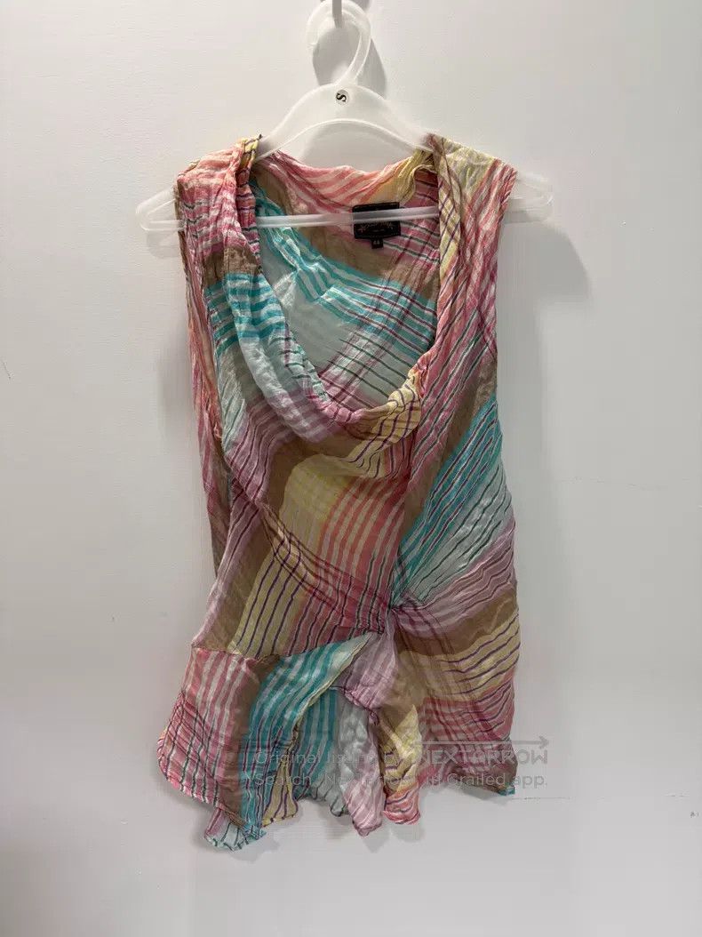 Vivienne Westwood Vivienne Westwood Rainbow Striped Off-the-Shoulder Top, 10 Size M / US 6-8 / IT 42-44 - 2 Thumbnail