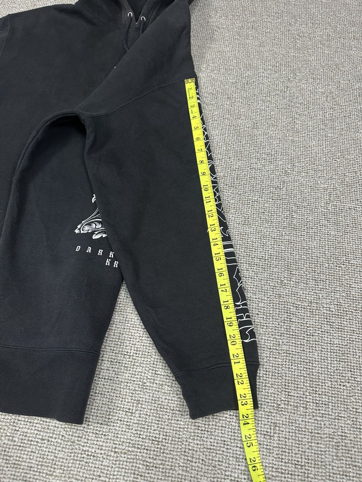 14th Addiction Kryclothing Tokyo Darkside Long Sun Faded Hoodie Z302 Size US XL / EU 56 / 4 - 10 Thumbnail