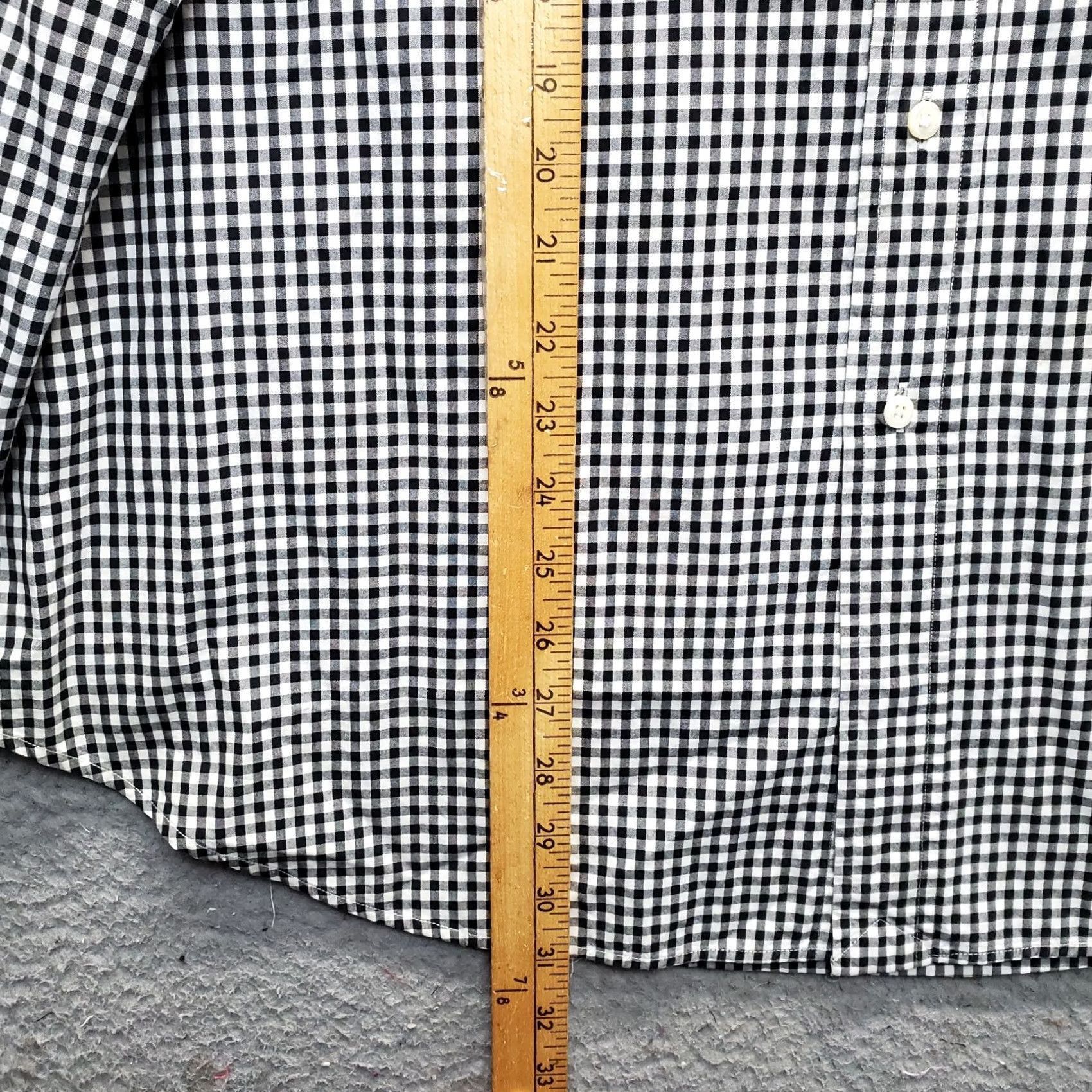 Ralph Lauren VINTAGE Ralph Lauren Dress Shirt Mens XXL Multi Gingham Pony Logo Button-Down Size 48R - 3 Thumbnail