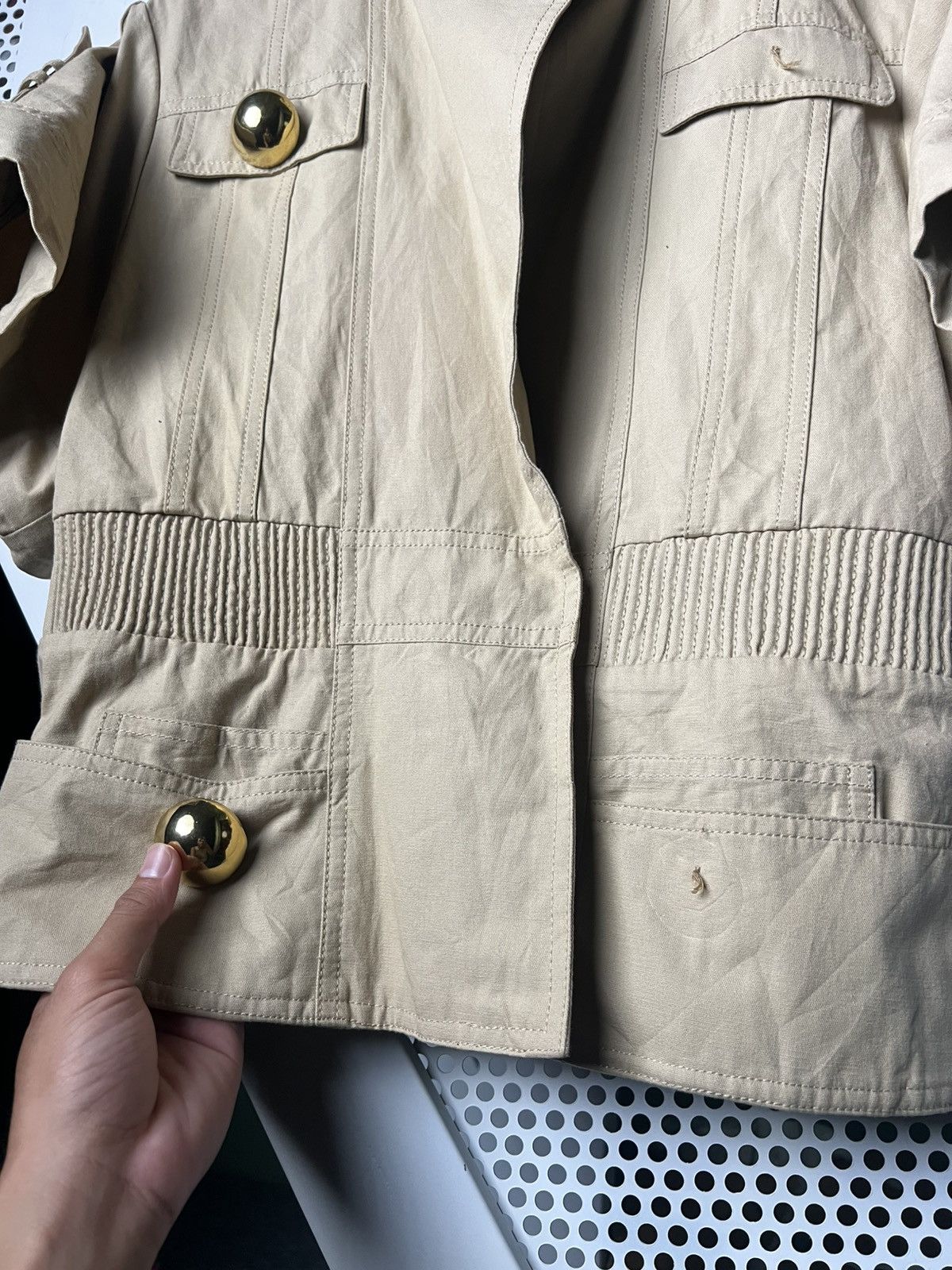 Balmain Balmain Military Blazer Shirt Size US S / EU 44-46 / 1 - 7 Thumbnail