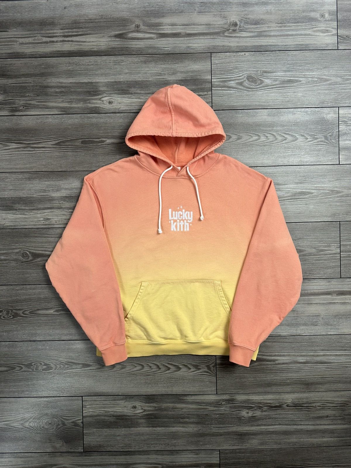 Kith × Ronnie Fieg Kith x Lucky Charms Dip Dye Williams III Hoodie Size US XL / EU 56 / 4 - 1 Thumbnail