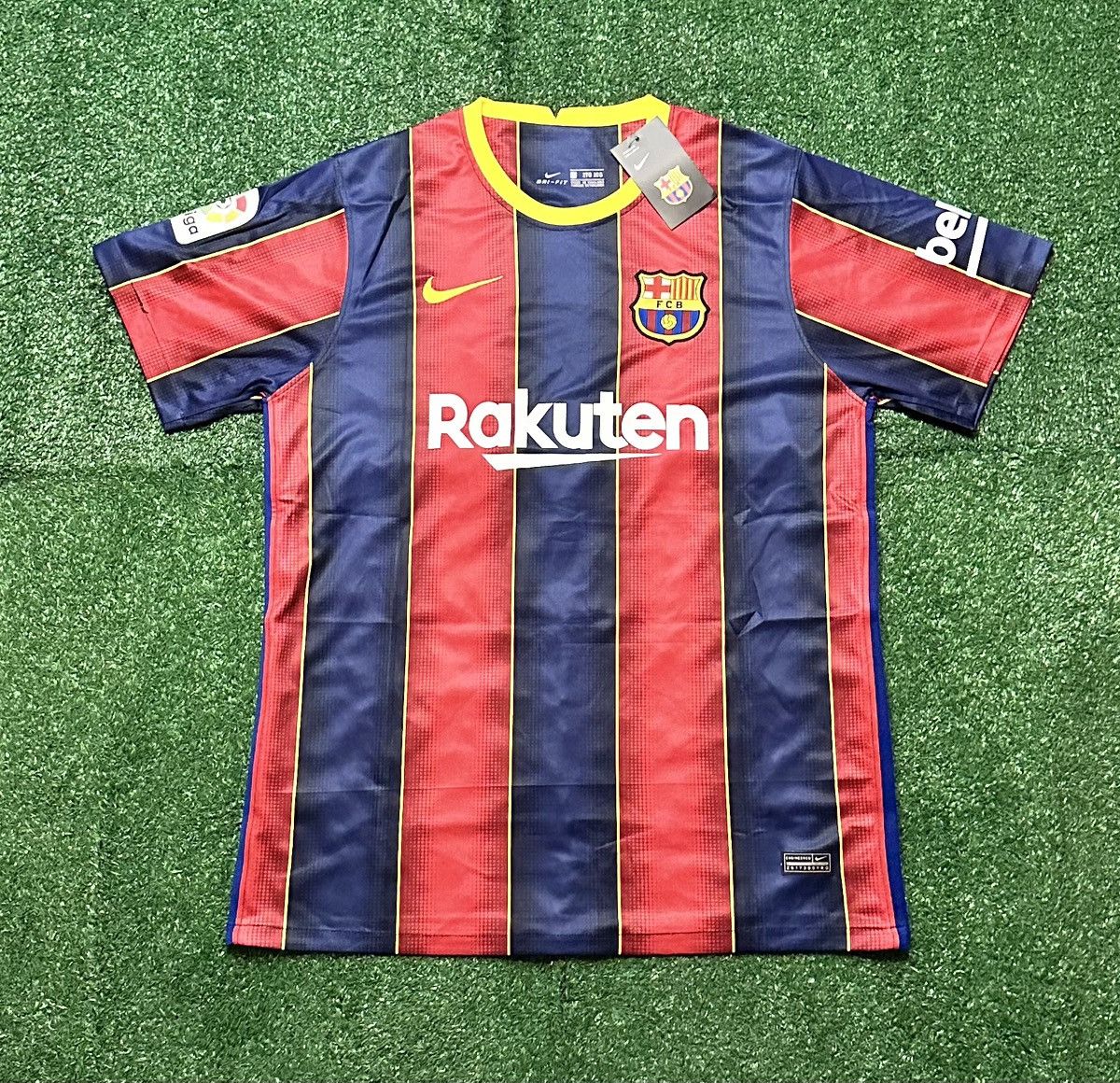 Nike Nike FC Barcelona 2020/21 Lionel Messi Home Football Jersey Size US XXL / EU 58 / 5 - 2 Thumbnail