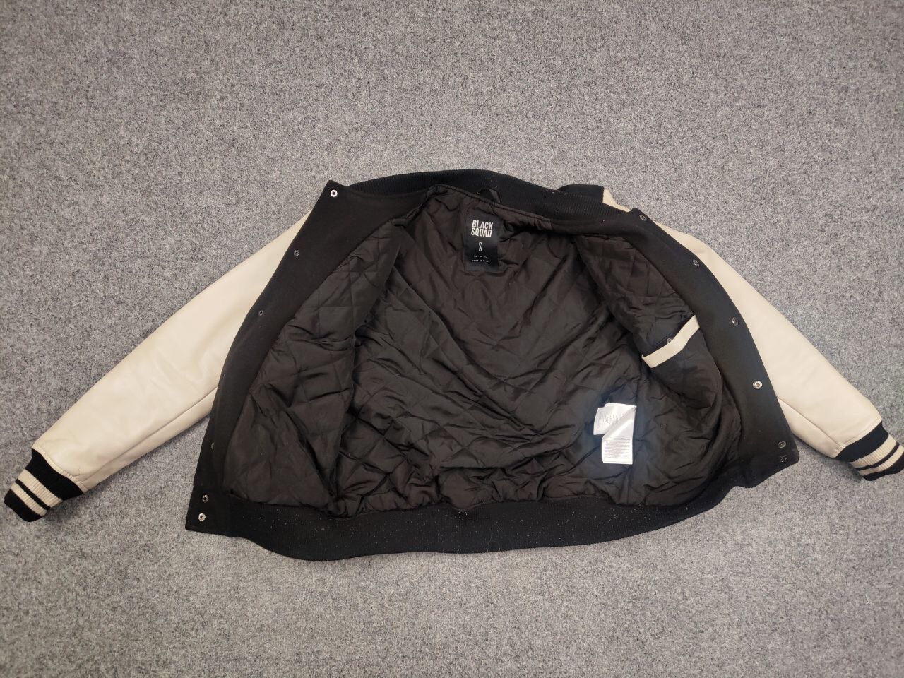 Japanese Brand Vintage Paranoid Society Letterman Varsity Bomber Jacket Size US S / EU 44-46 / 1 - 16 Thumbnail