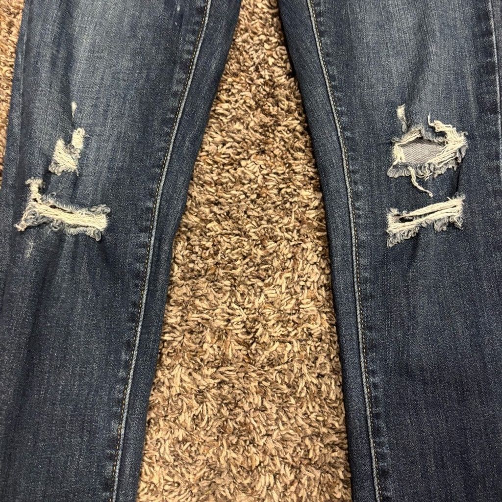 Levi's Levi's Blue Denim 711 Skinny Jeans Size 26" / US 2 / IT 38 - 4 Thumbnail