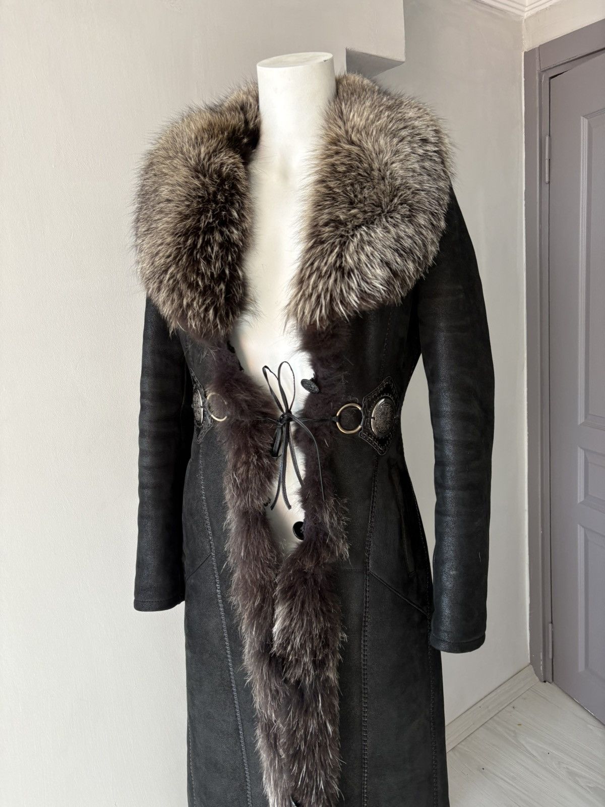 Vintage y2k leather coat Size XS / US 0-2 / IT 36-38 - 5 Thumbnail