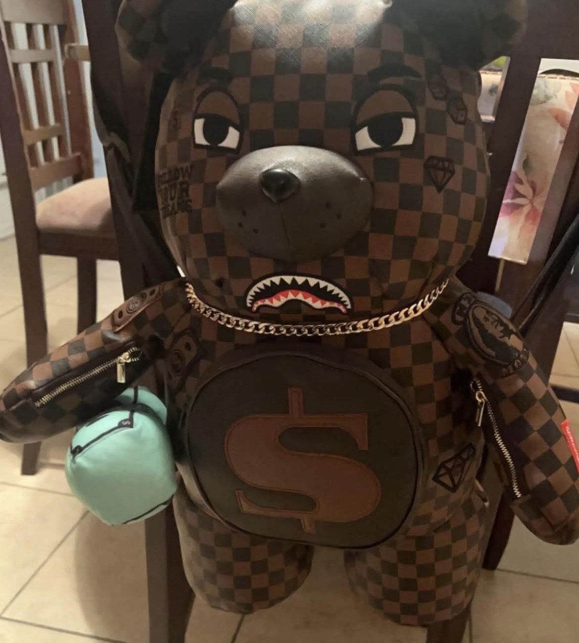 Sprayground sprayground bear lenticular effects moneybear backpack Size ONE SIZE - 2 Thumbnail