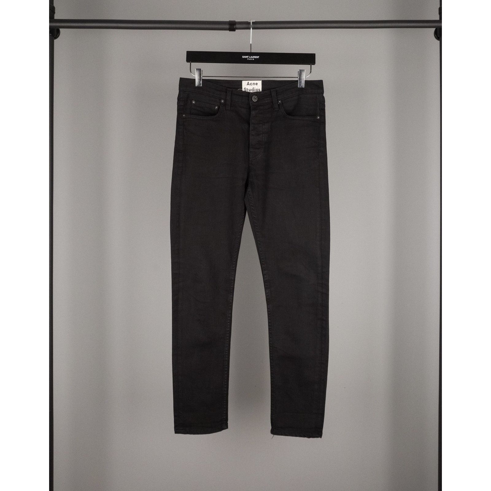 Acne Studios Acne studios town stay cash black denim pants jeans Size US 30 / EU 46 - 1 Thumbnail