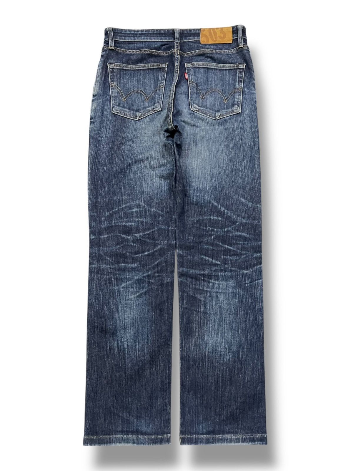 Edwin Vintage Edwin 503 Japan - Faded Wash, Distressed Denim Size US 31 - 3 Thumbnail