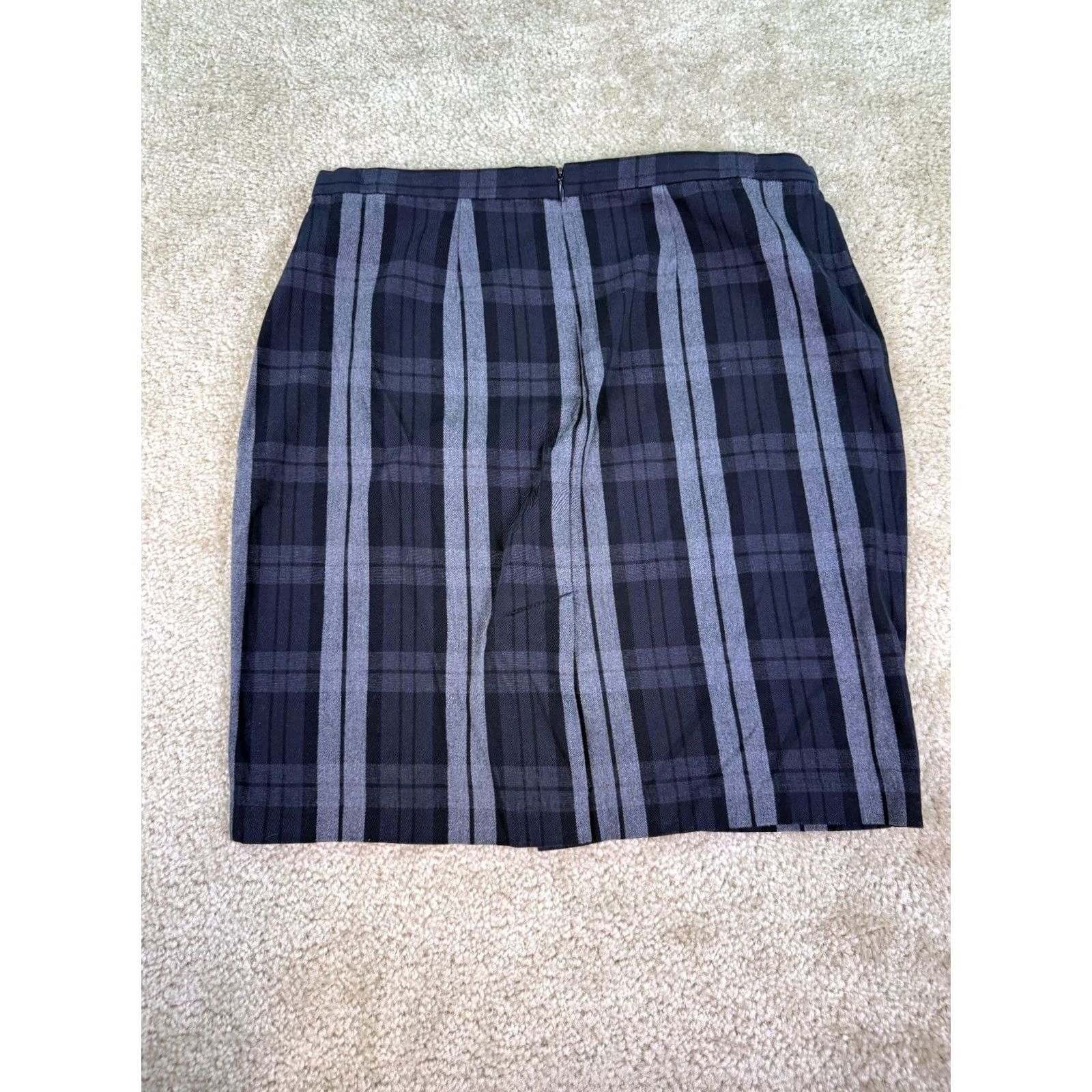 Dockers Dockers Pencil Skirt Womens Size 10 Heather Plaid Office Career Multicolor Size 32" / US 10 / IT 46 - 2 Thumbnail