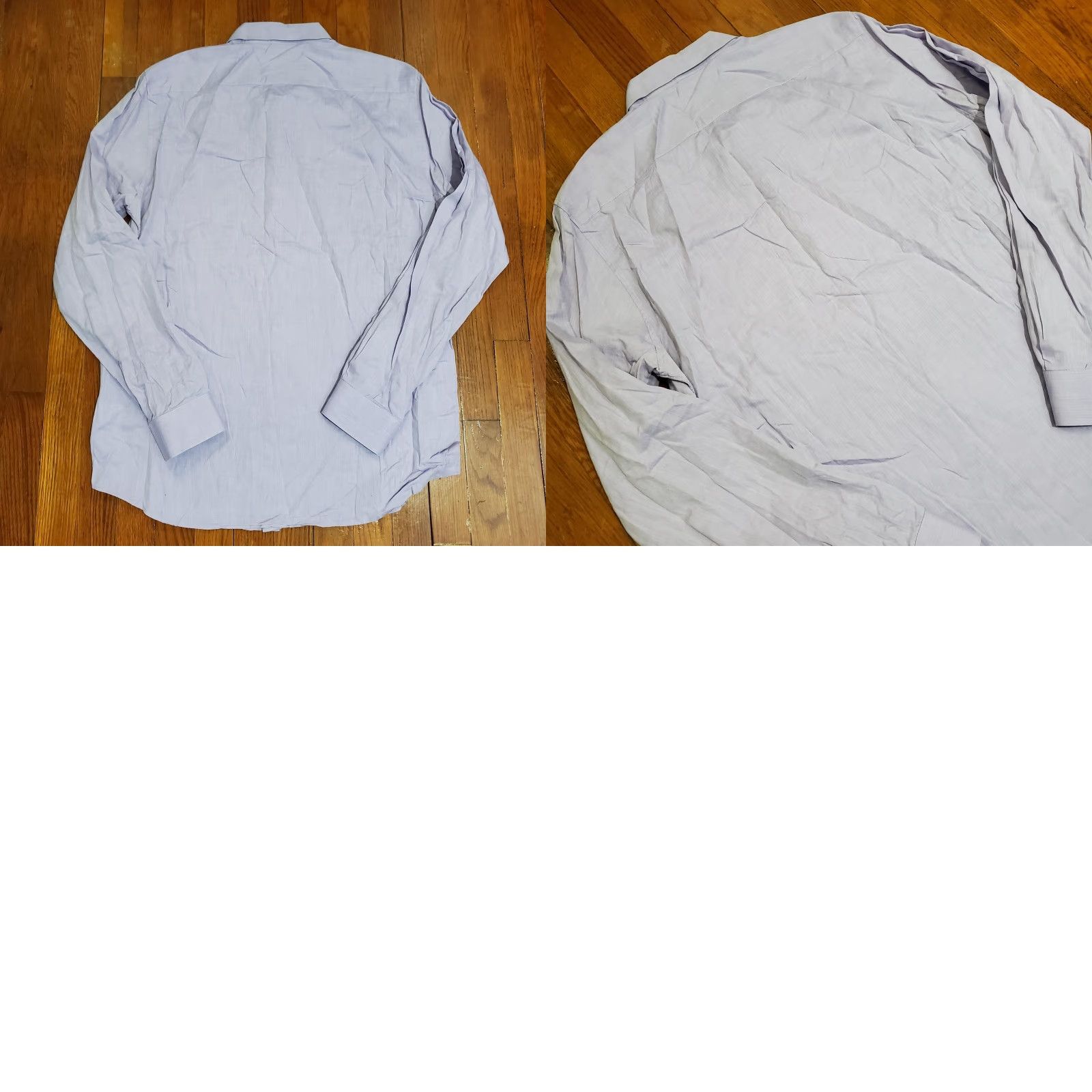 Theory Theory Shirt Mens 16.5 34/35 Purple Herringbone Dress Button Front Long Sleeve Size 42R - 9 Thumbnail