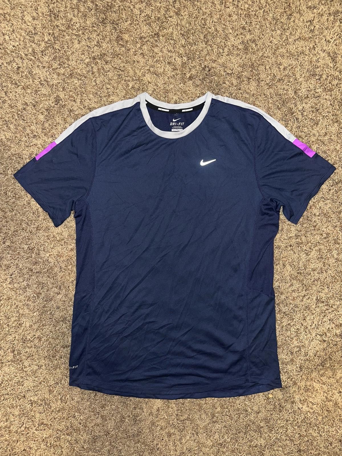 Nike Nike SGX Frequency Run Tee (Running) T-Shirt Size US M / EU 48-50 / 2 - 1 Thumbnail