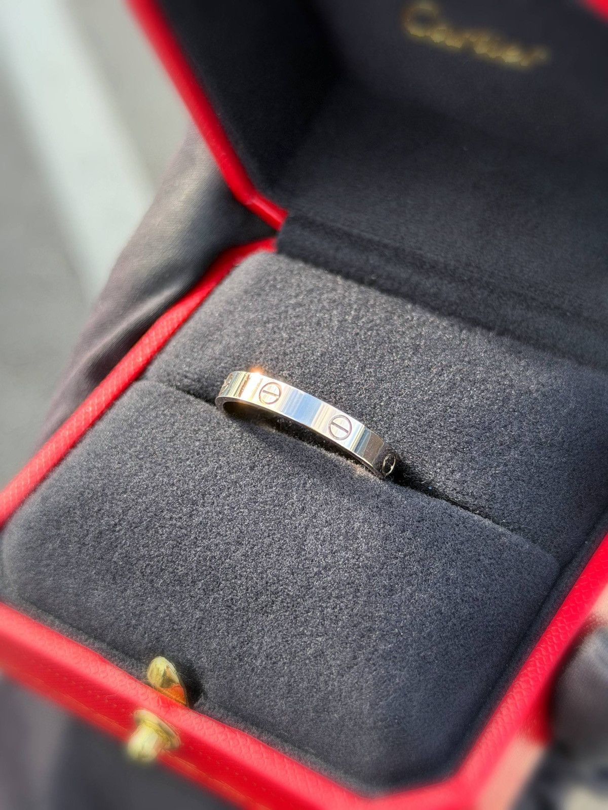 Cartier Cartier LOVE RING small model 18k white gold full set Size ONE SIZE - 5 Thumbnail