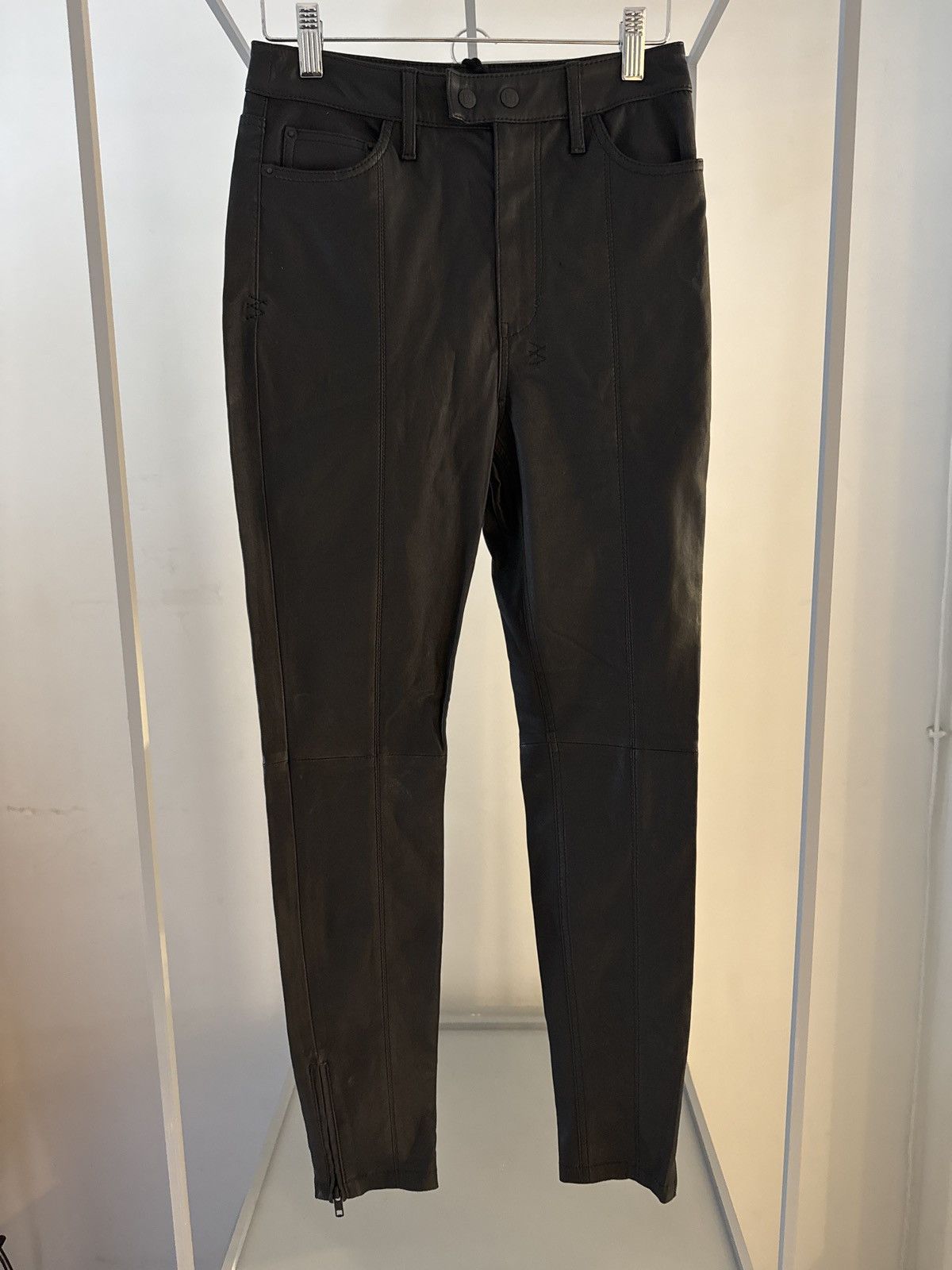 Ksubi Night Owl Leather Pants : brand new Size 26" / US 2 / IT 38 - 1 Thumbnail