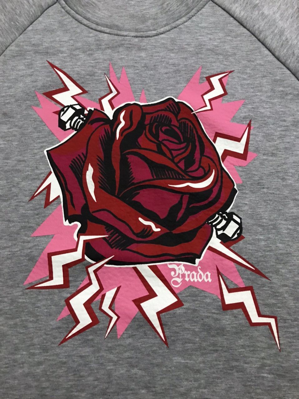 Prada PRADA FLORAL SWEATSHIRT Size S / US 4 / IT 40 - 1 Thumbnail
