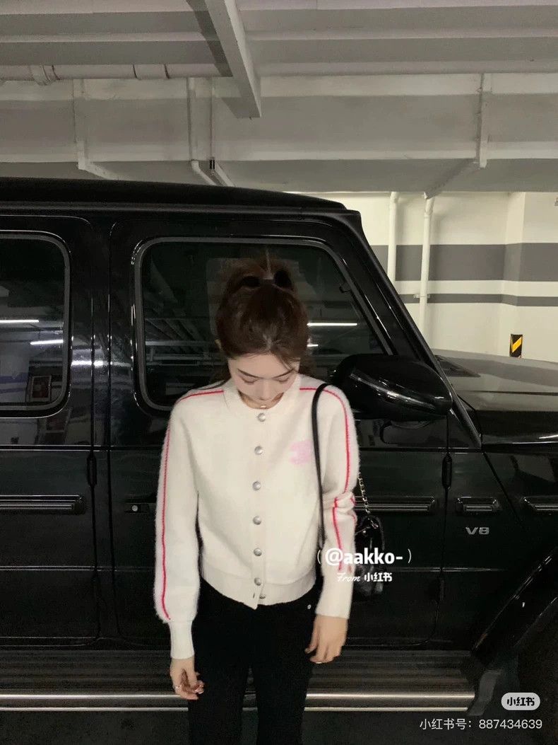 Chanel Chanel Ski series rabbit wool knitted cardigan jacket 2504- Size XXS / US 00 / IT 34 - 9 Thumbnail
