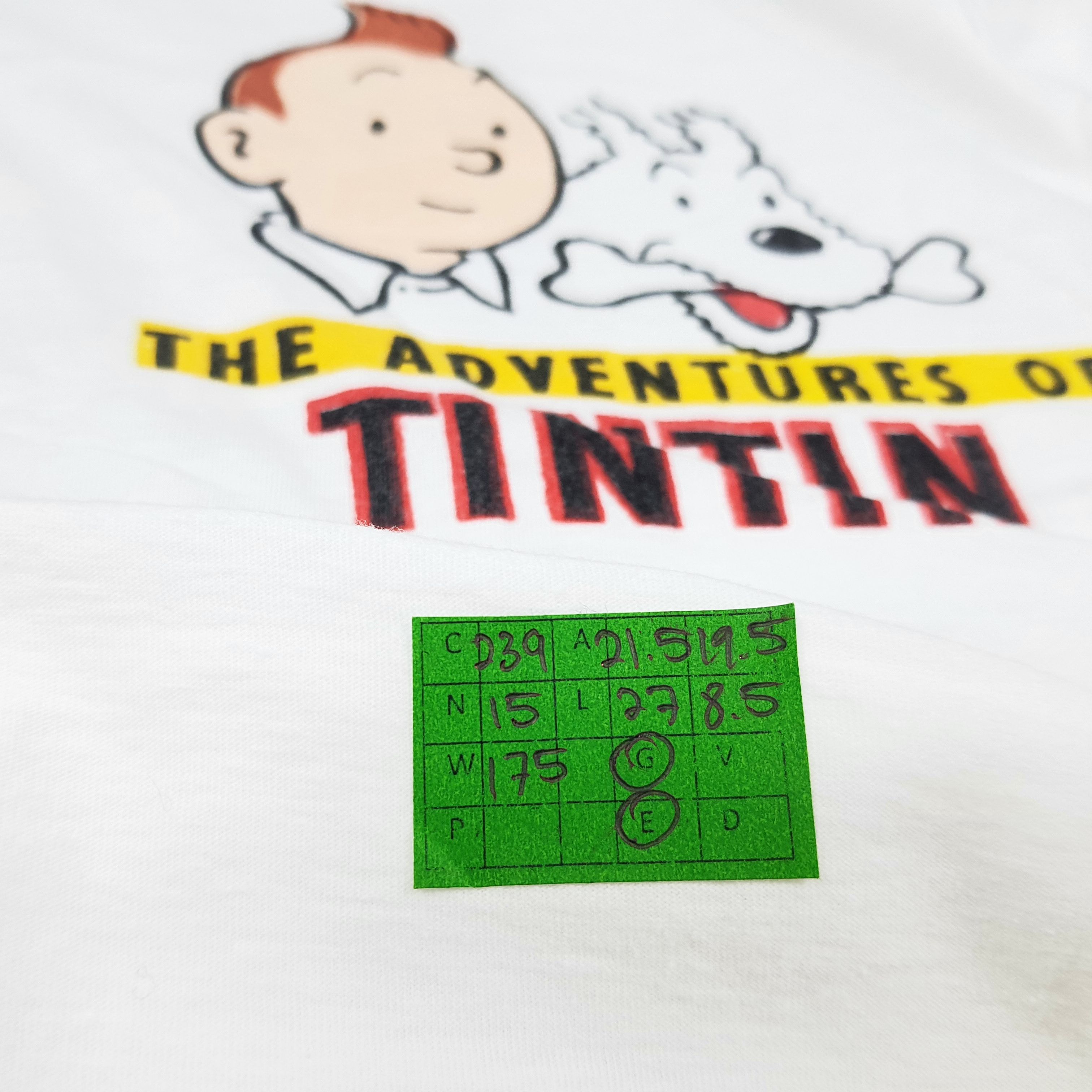 Other Vintage Adventure of Tintin on the Moon Tshirt C239N15 Size US L / EU 52-54 / 3 - 6 Thumbnail