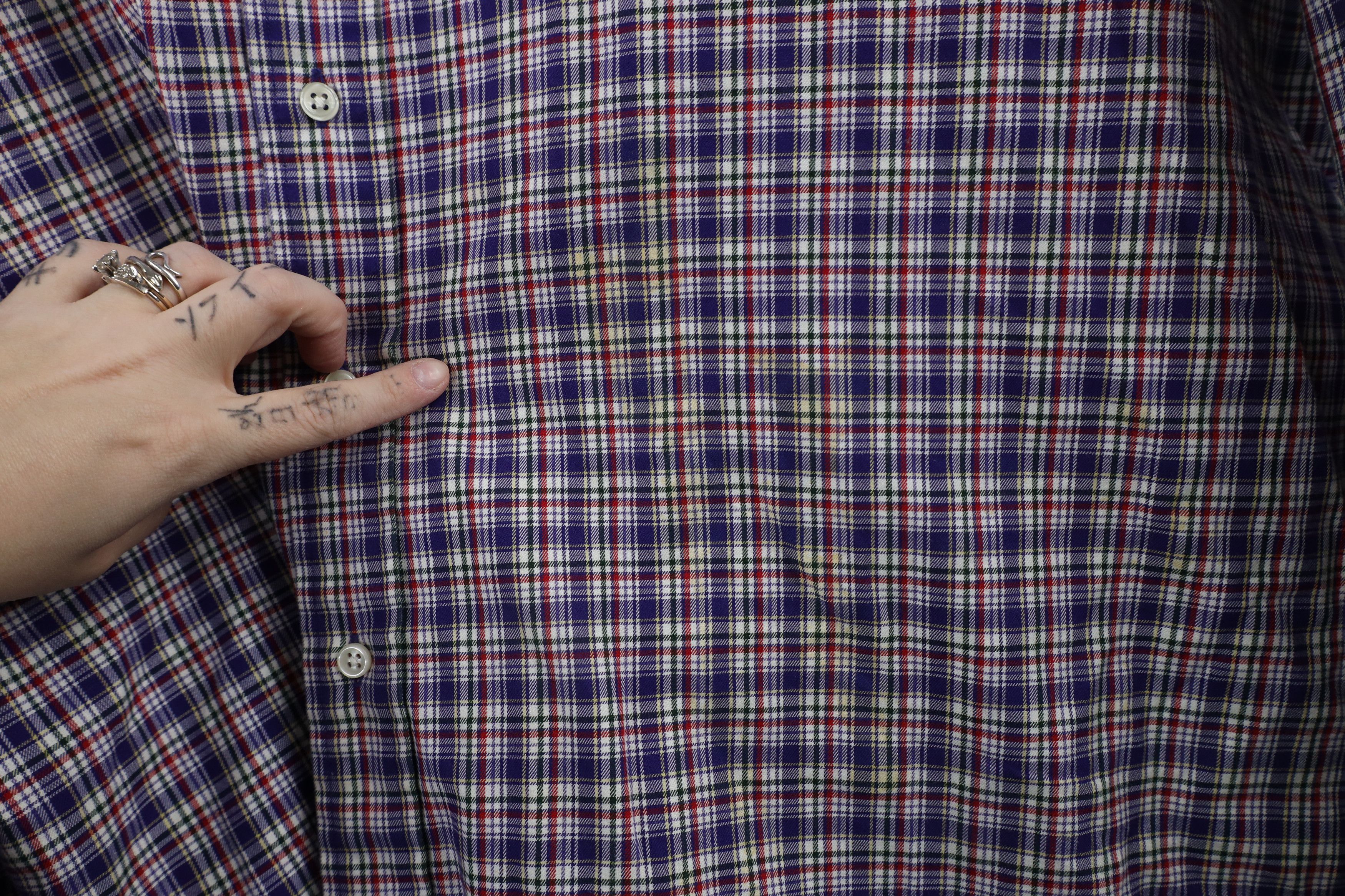 Ralph Lauren × Vintage Vintage 90s Ralph Lauren Blake Collared Button Down Shirt Size US XXL / EU 58 / 5 - 6 Thumbnail