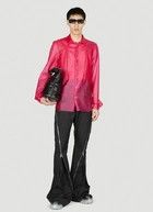 Rick Owens o1y0325 Solid Color Shirt in Pink Size US M / EU 48-50 / 2 - 5 Thumbnail
