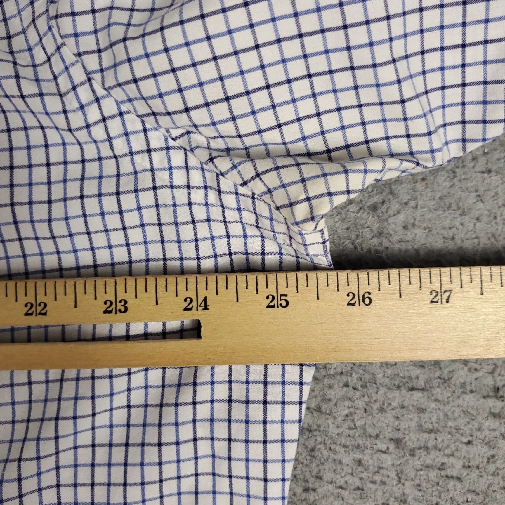 Ralph Lauren Ralph Lauren Casual Button-Up Shirt Mens XL Blue White Check Long Sleeve Size US XL / EU 56 / 4 - 7 Thumbnail