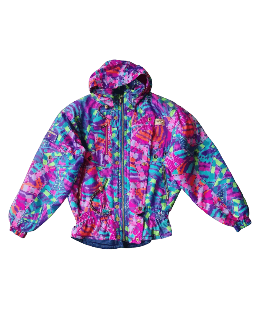 Rossignol 90s Rossignol France Snow Jacket - Colorblock Retro Skiwear Size US L / EU 52-54 / 3 - 2 Thumbnail