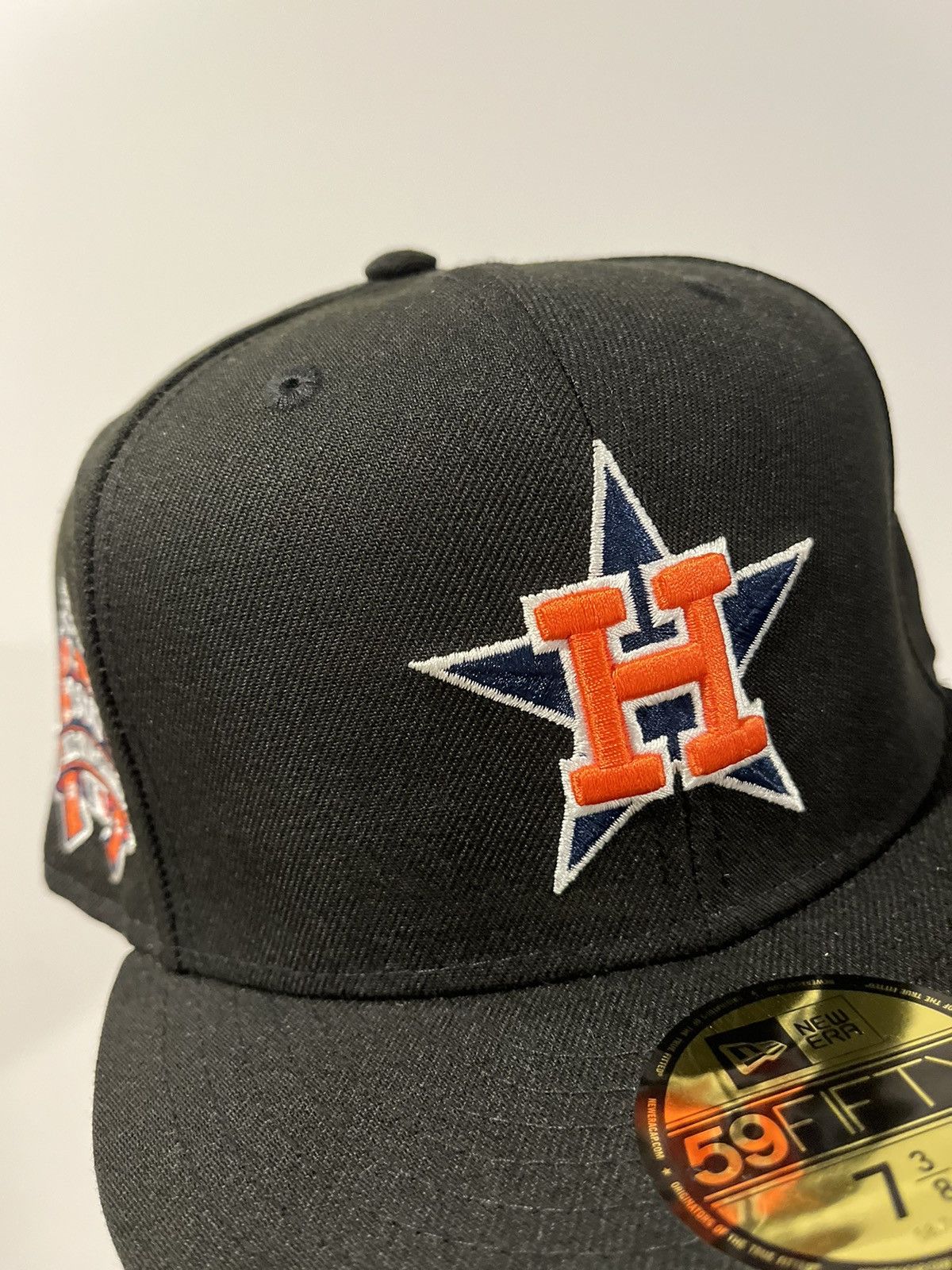 Hat club black online dome astros 7 3/8