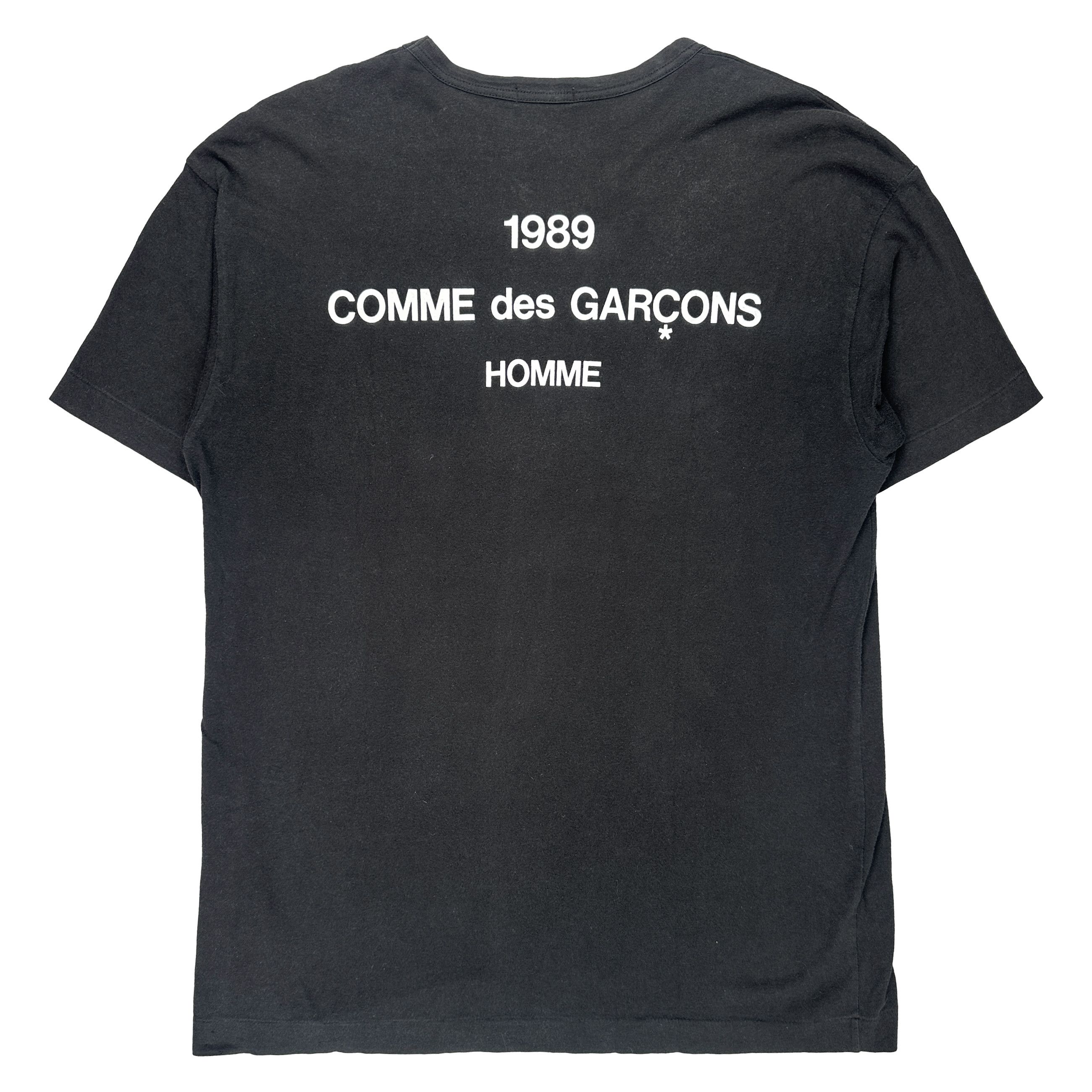 Comme des Garcons Homme Plus AD1989 Logo Tee Size US M / EU 48-50 / 2 - 1 Thumbnail