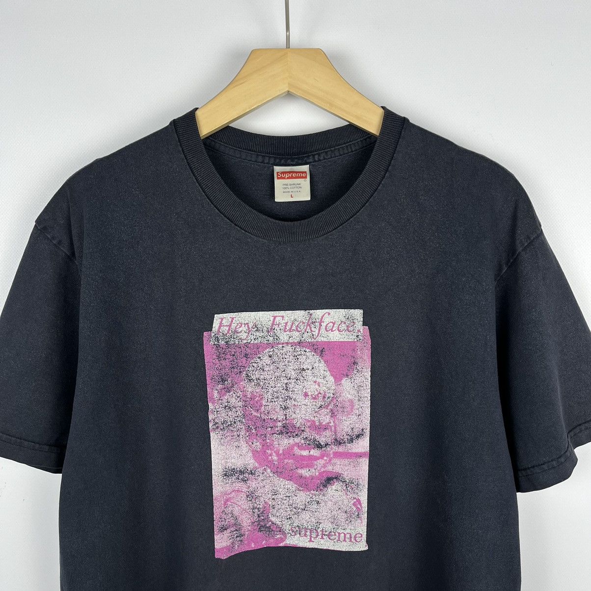 Supreme Supreme Hey Fuckface big logo tee ss18 Size US L / EU 52-54 / 3 - 2 Thumbnail