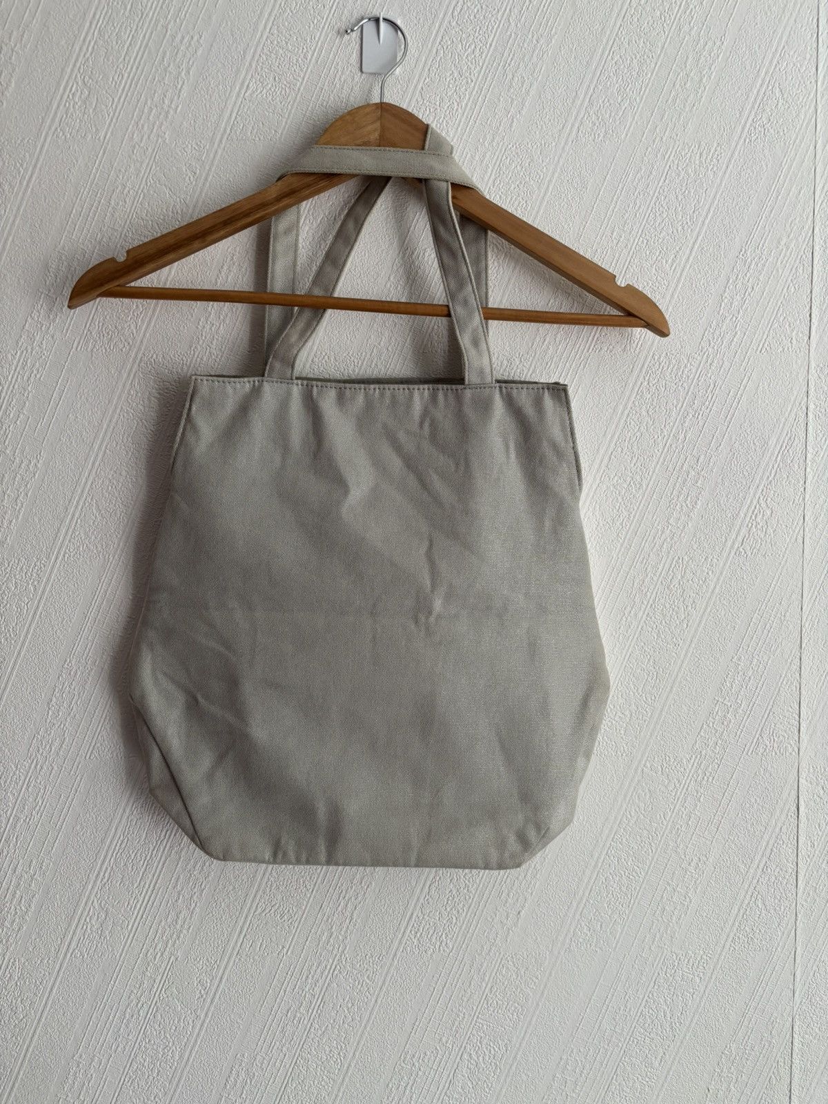 Issey Miyake Issey Miyake Parfums Geometric Tote Bag White / Grey Size ONE SIZE - 5 Thumbnail