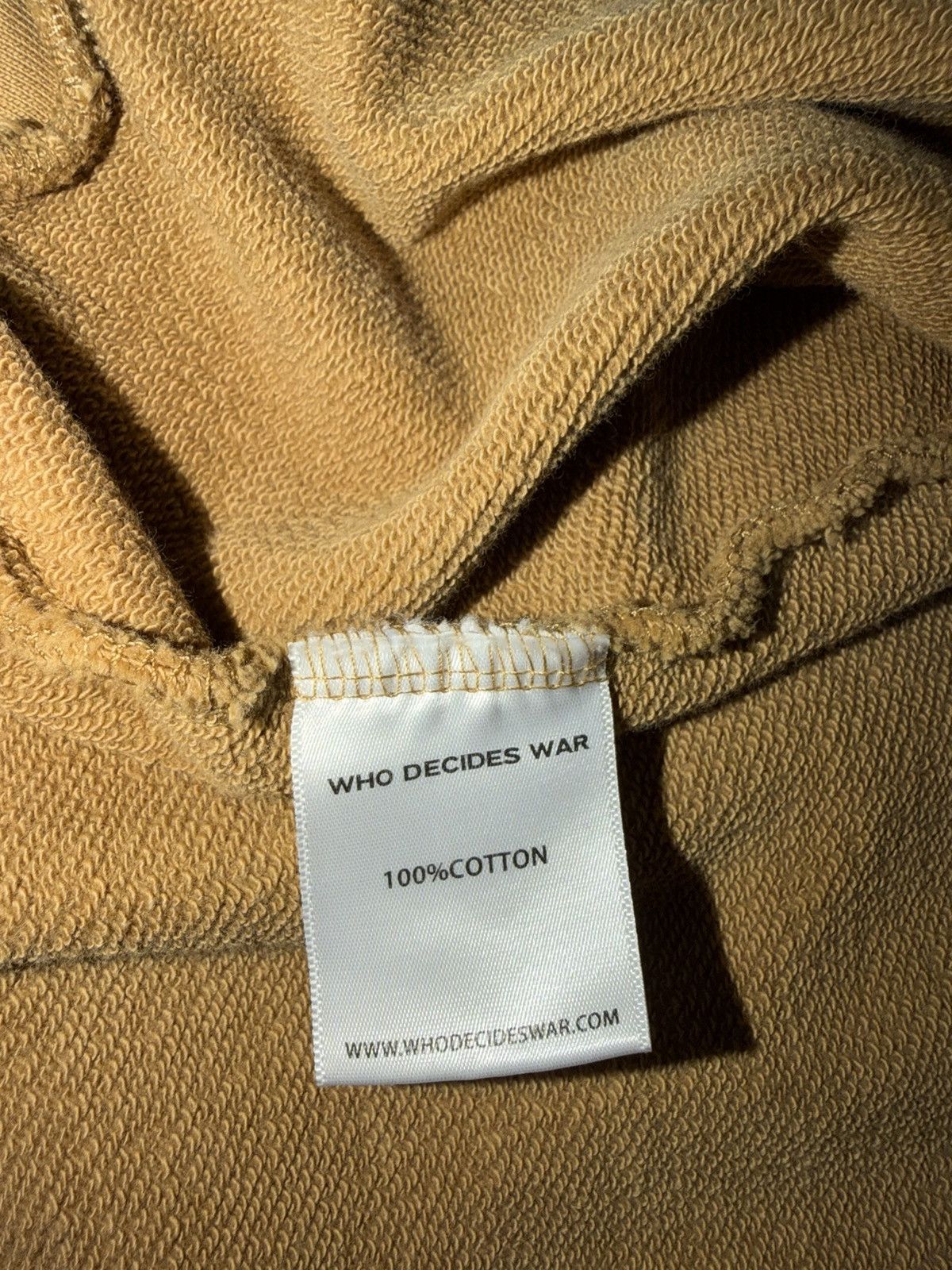 Who Decides War Who Decides War Tan Chalice Hoodie Size Large Size US L / EU 52-54 / 3 - 5 Thumbnail