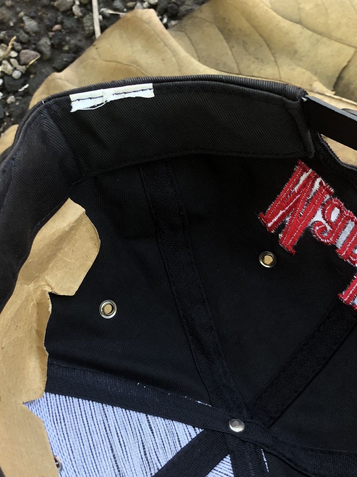Marlboro 🚫 SOLD 🚫Vintage Marlboro Team Penske Snapback Blockhead Size ONE SIZE - 8 Thumbnail