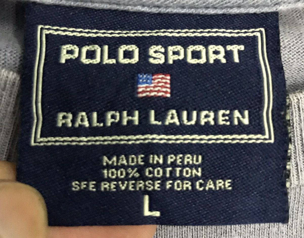 Polo Ralph Lauren × Vintage Vintage Polo Sport Ralph Lauren Sweatshirt Size US L / EU 52-54 / 3 - 6 Thumbnail